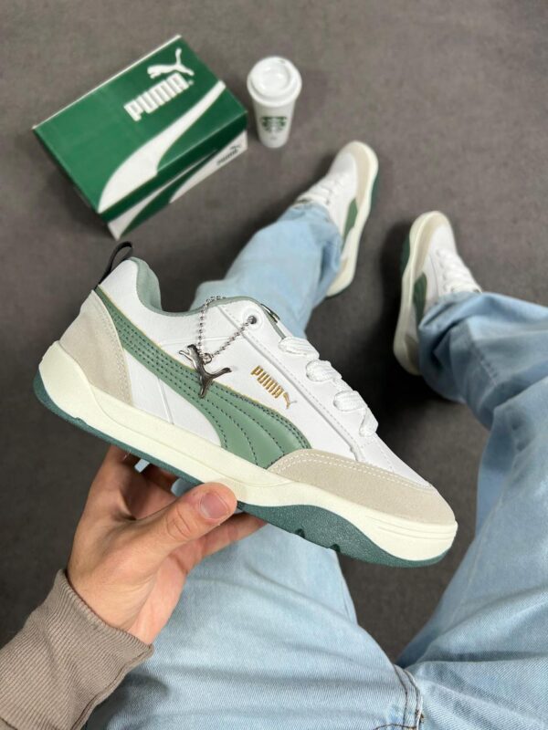 Tênis Park Urban Lifestyle White Green - Imagem 7