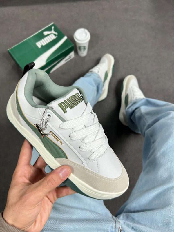 Tênis Park Urban Lifestyle White Green - Imagem 4