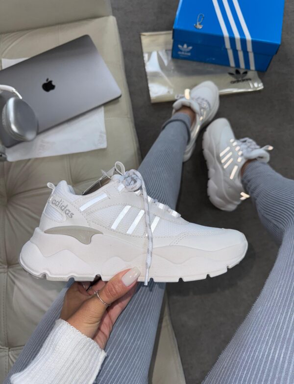 Sneaker Dymond Wave – Edição White Silver