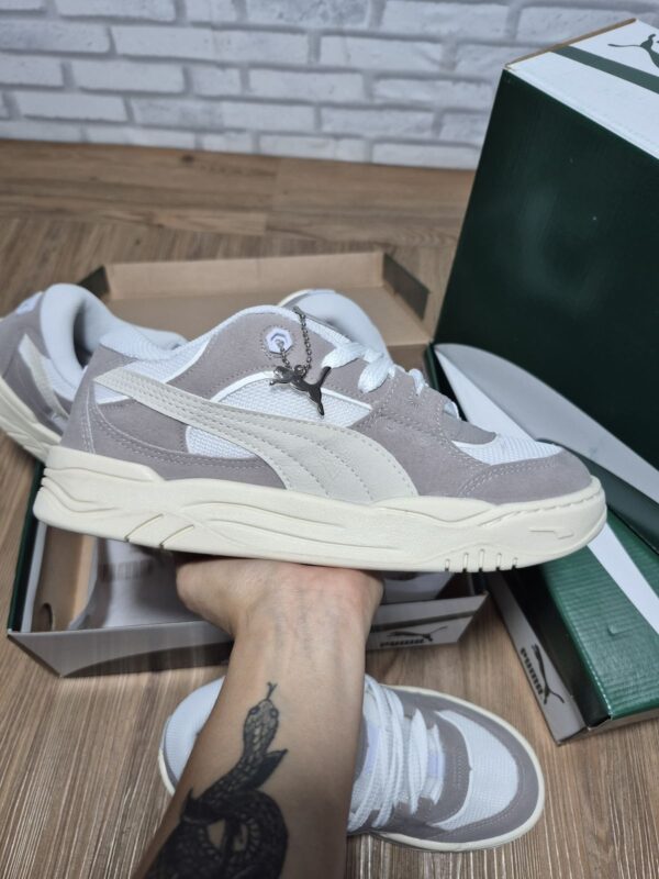 Sneaker Casual 180 Retrô White Black - Imagem 7