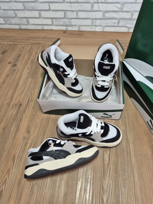 Sneaker Casual 180 Retrô White Black - Imagem 2