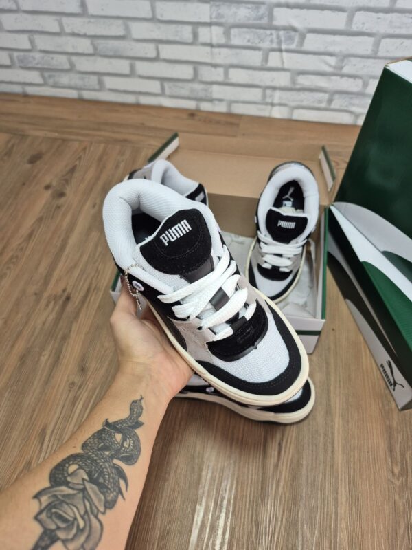 Sneaker Casual 180 Retrô White Black - Imagem 3