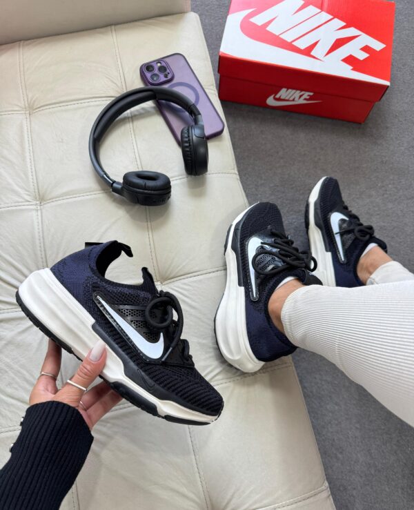 Tênis Running Knit B3 Black White - Imagem 8