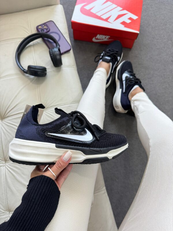 Tênis Running Knit B3 Black White - Imagem 9