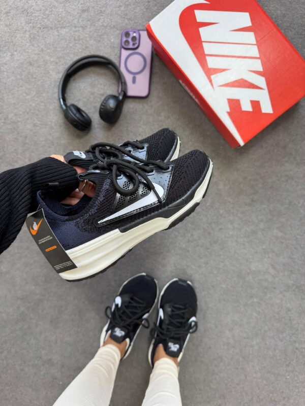 Tênis Running Knit B3 Black White - Imagem 6
