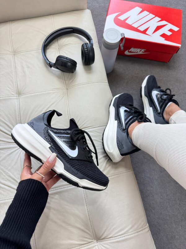 Tênis Running Knit B3 Black White - Imagem 4