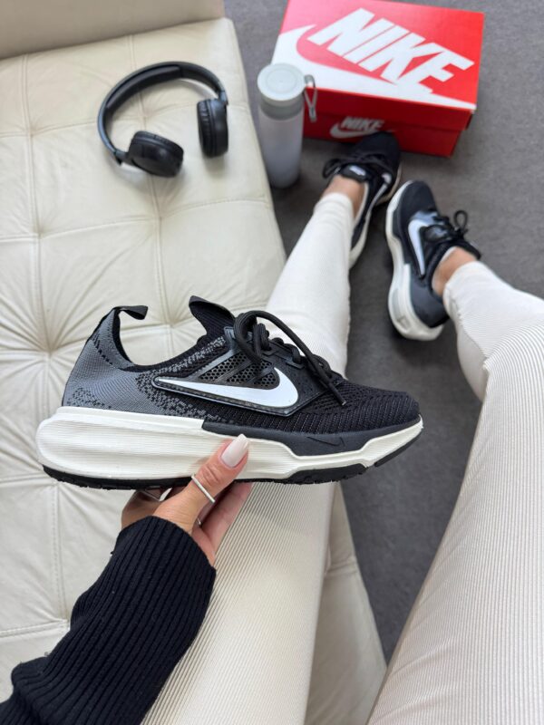 Tênis Running Knit B3 Black White