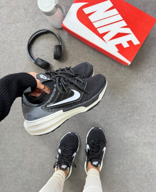 Tênis Running Knit B3 Black White - Imagem 2