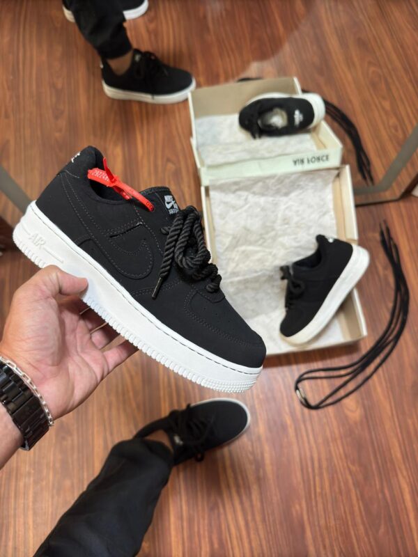 Tênis Casual Air Force F1 Wave All White - Imagem 11