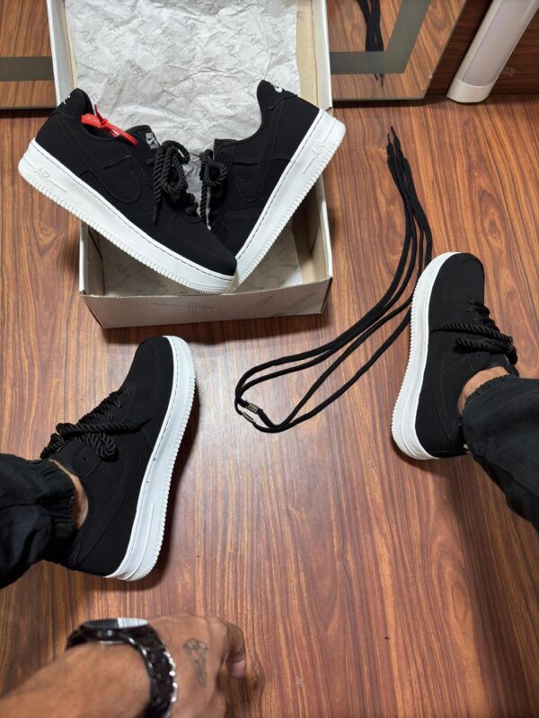 Tênis Casual Air Force F1 Wave All White - Imagem 9
