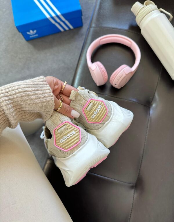 Tênis Running Gym Sport Knit Baby Pink - Imagem 9