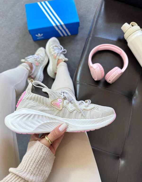 Tênis Running Gym Sport Knit Baby Pink - Imagem 23