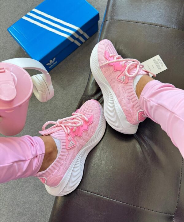 Tênis Running Gym Sport Knit Baby Pink - Imagem 2