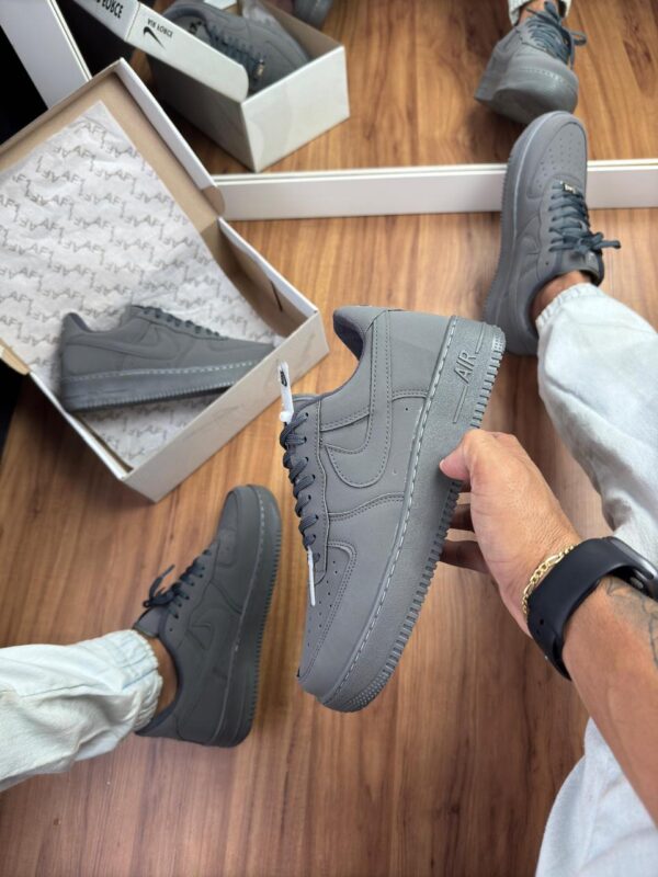 Tênis Casual Air Force Black White - Imagem 12
