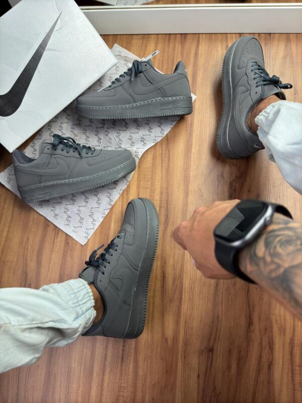 Tênis Casual Air Force Black White - Imagem 11