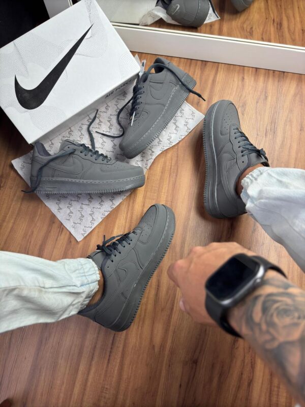 Tênis Casual Air Force Black White - Imagem 9