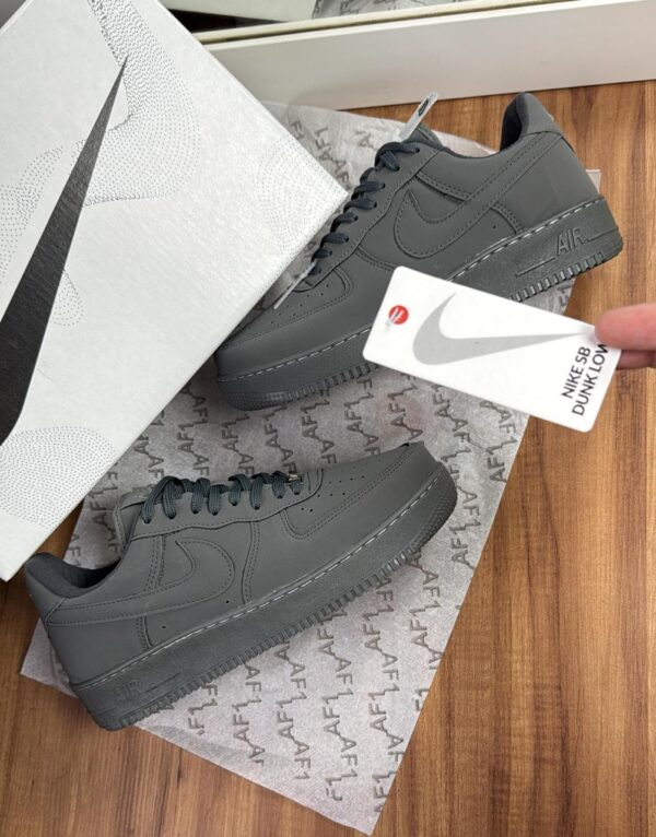 Tênis Casual Air Force Black White - Imagem 8