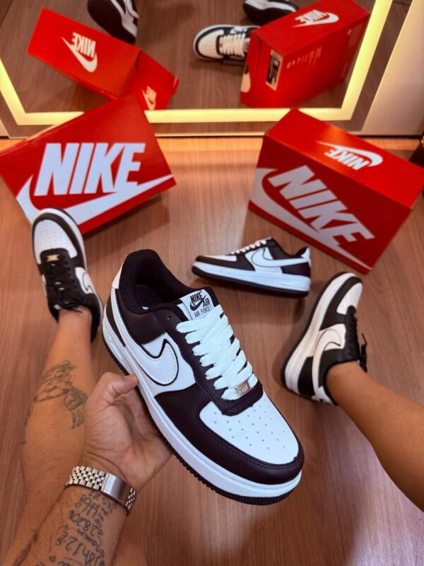 Tênis Casual Air Force Black White - Imagem 2