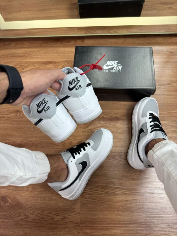 Tênis Casual Air Force Black White - Imagem 18