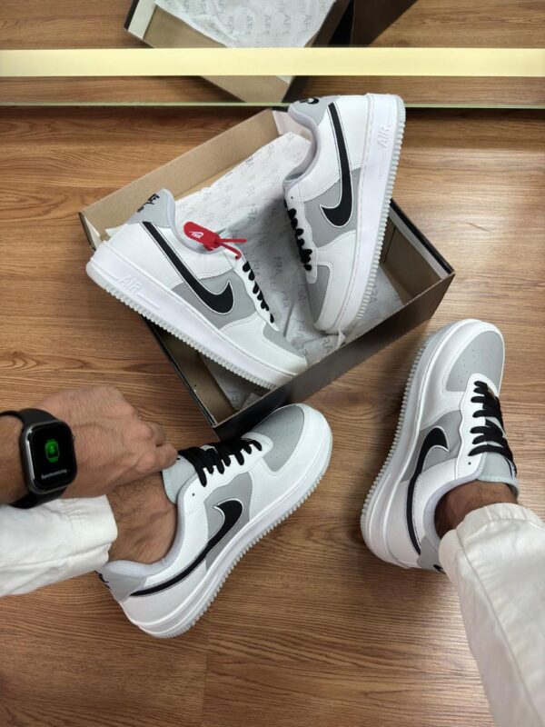 Tênis Casual Air Force Black White - Imagem 17