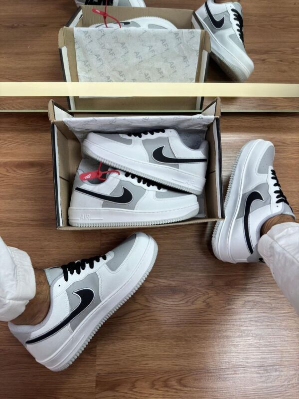 Tênis Casual Air Force Black White - Imagem 15