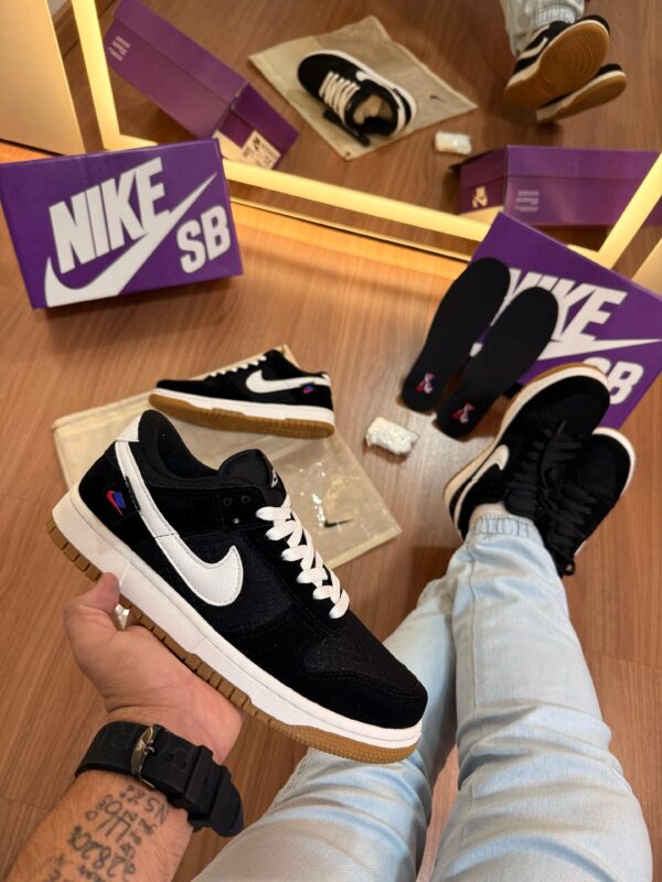 Tênis Casual Street Dunk Low Teddy Bear - Imagem 6