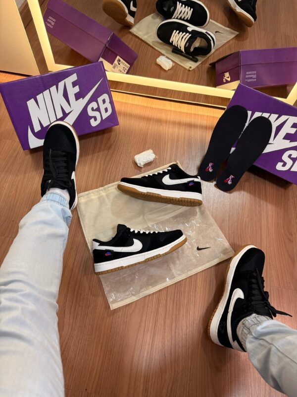 Tênis Casual Street Dunk Low Teddy Bear - Imagem 3