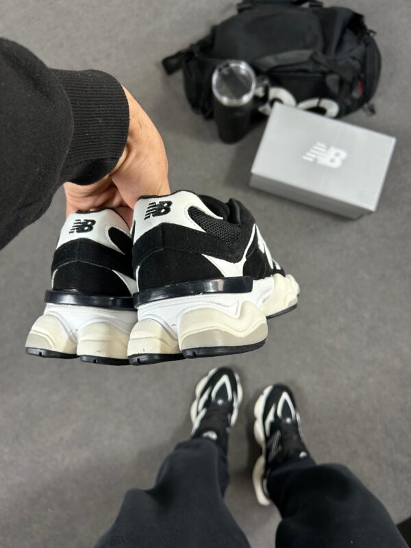 Tênis Casual Running NB 9060 Black White - Imagem 7