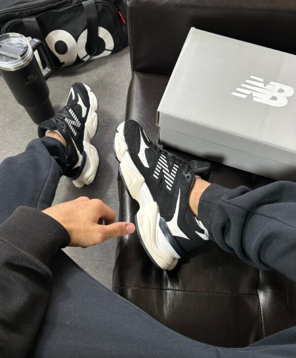Tênis Casual Running NB 9060 Black White