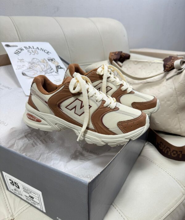 Tênis Running NB 530 Light Brown - Imagem 6