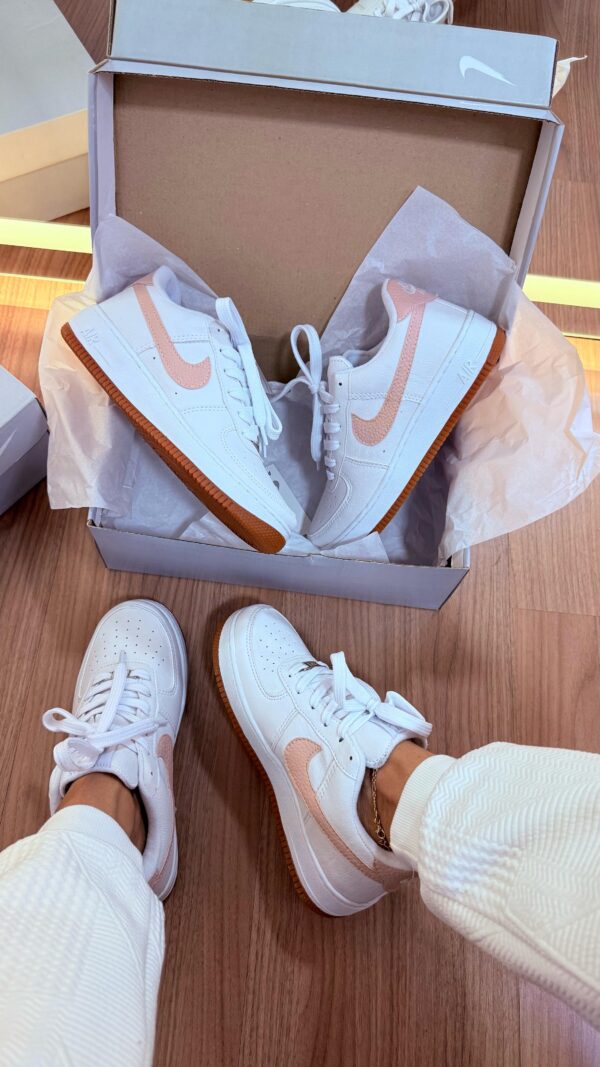 Sneaker Casual Air Collor Black White - Imagem 7