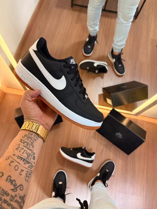 Sneaker Casual Air Collor Black White - Imagem 6