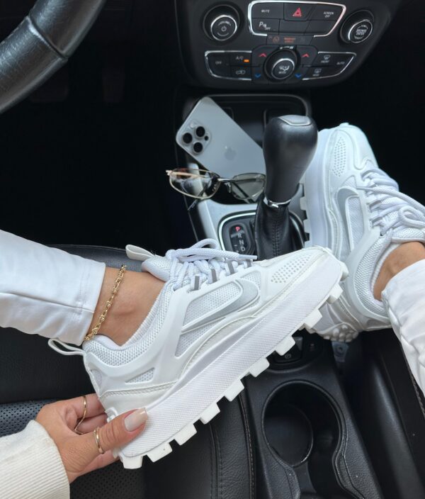 Sneaker Casual Bailelli Women's White True White - Imagem 4