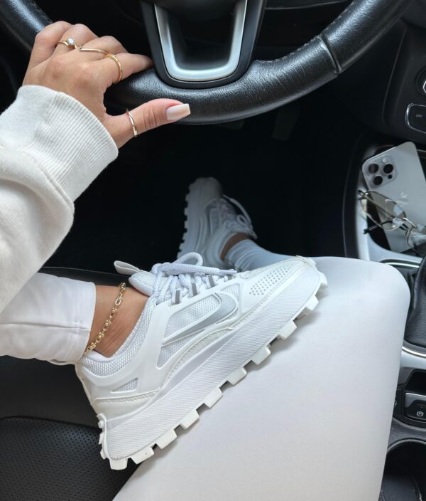 Sneaker Casual Bailelli Women's White True White - Imagem 8