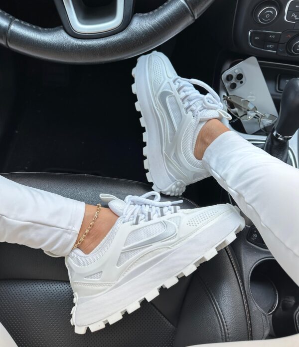 Sneaker Casual Bailelli Women's White True White - Imagem 12