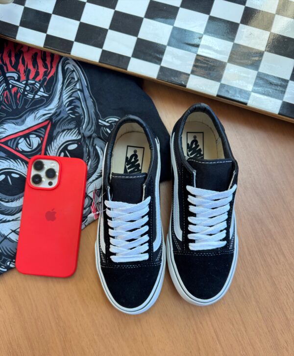 Tênis Old Skool Tradicional Black True White - Imagem 8