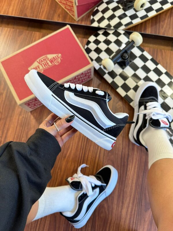 Tênis Street Knu Skool Black True White - Imagem 3