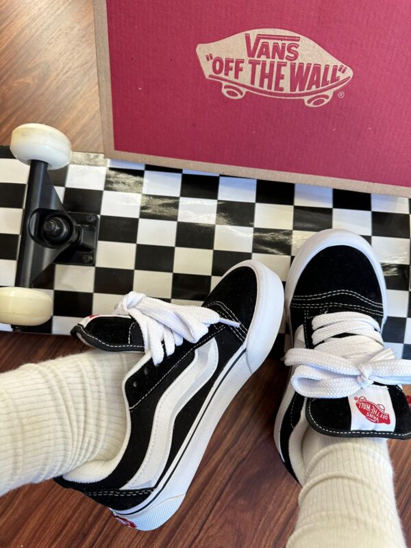 Tênis Street Knu Skool Black True White - Imagem 5