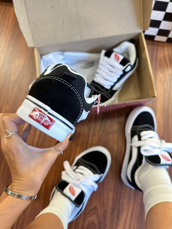 Tênis Street Knu Skool Black True White - Imagem 6