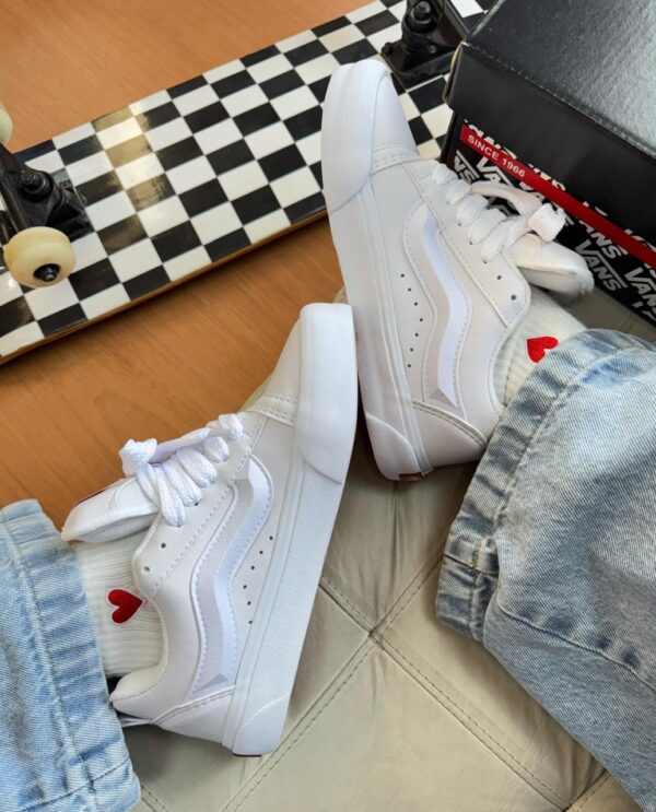Tênis Street Knu Skool Black True White - Imagem 9