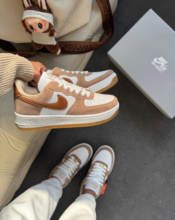 Tênis Casual Air Force F1 White True Black - Imagem 12