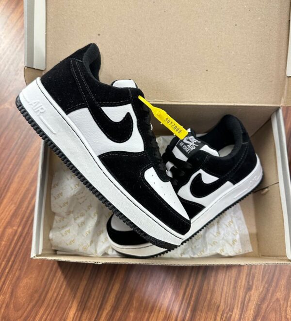 Tênis Casual Air Force F1 White True Black