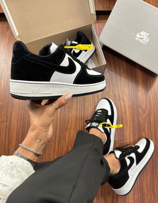 Tênis Casual Air Force F1 White True Black - Imagem 3
