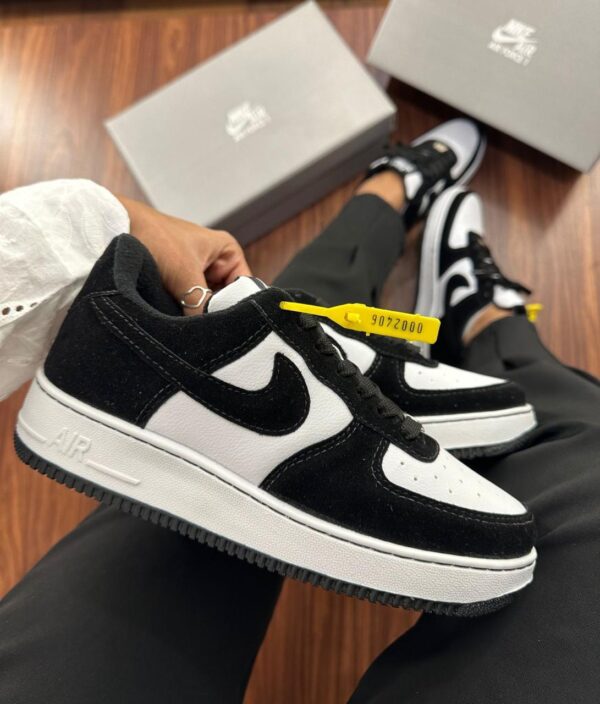 Tênis Casual Air Force F1 White True Black - Imagem 5
