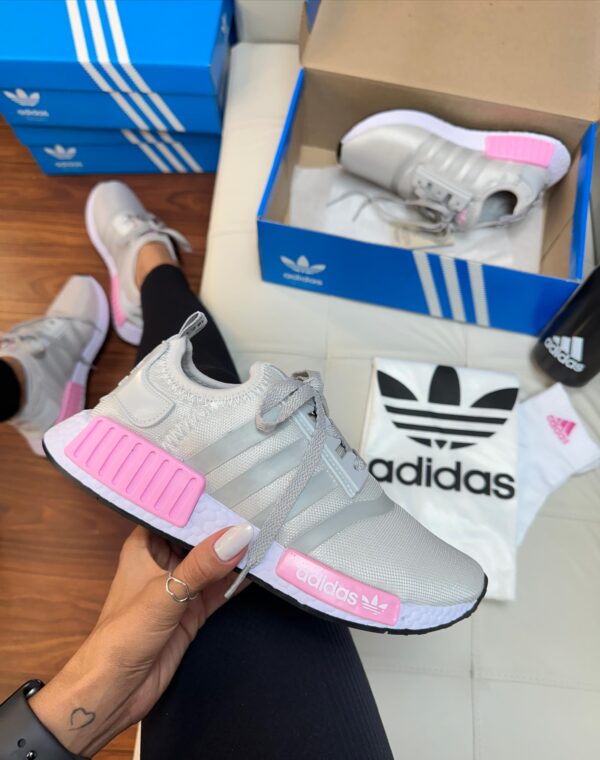Tênis Running NMD Black True White - Imagem 9