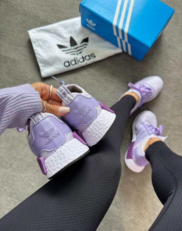 Tênis Running NMD Purple White - Imagem 3