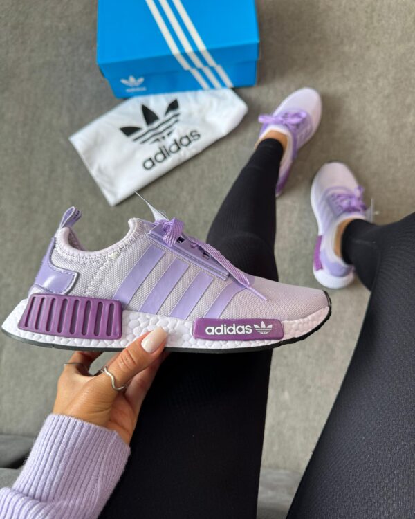Tênis Running NMD Purple White - Imagem 2