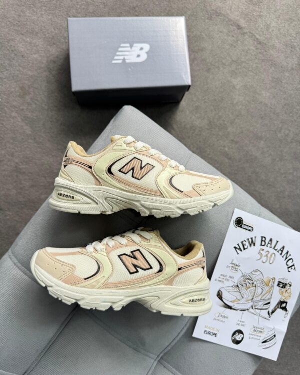 Tênis Running NB 530 Off White Light Brown - Imagem 7