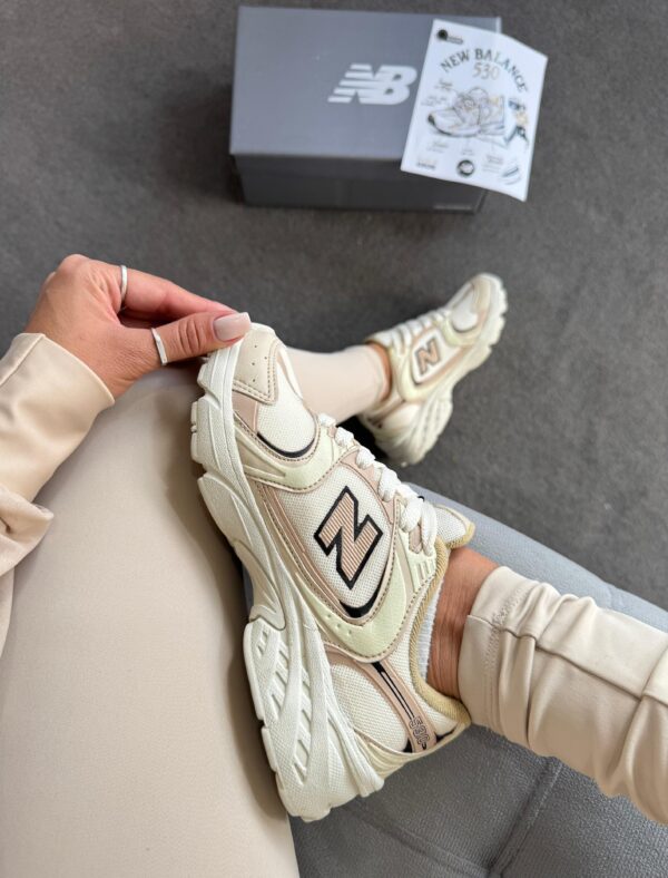 Tênis Running NB 530 Off White Light Brown - Imagem 2